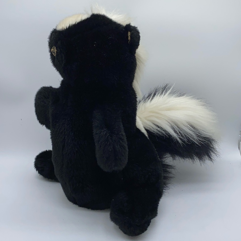 Cascade Toy Skunk Plush Soft Hand Puppet Stuffed Toy 11”